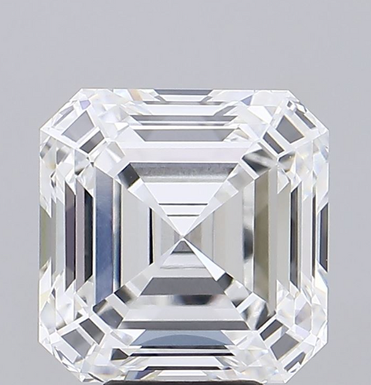 7 CT Asscher Cut Lab Grown Diamond For Engagement Ring