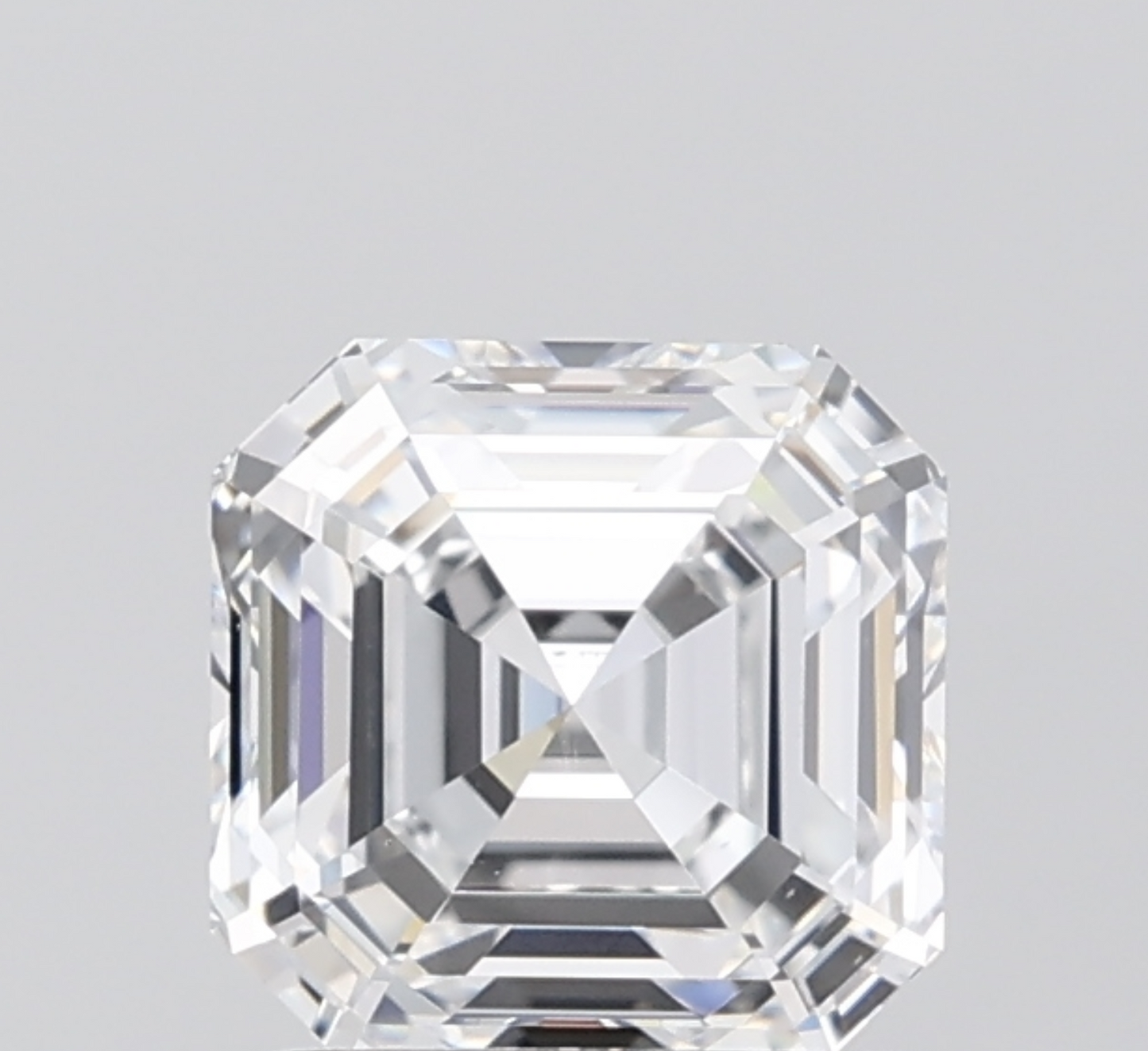 1 CT Asscher Cut Lab Grown Diamond For Engagement Ring
