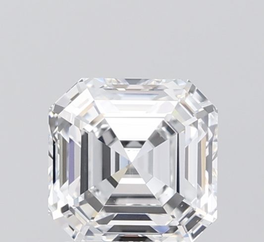 1 CT Asscher Cut Lab Grown Diamond For Engagement Ring