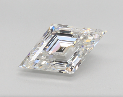 3 CT Lozenge Step Cut Lab Grown Diamond | IGI Certified | Diamond for Jewelry | Best for Birthday Gift
