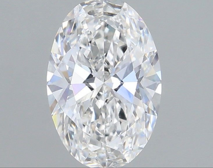 1 CT Oval Lab Grown Diamond For Engagement Ring