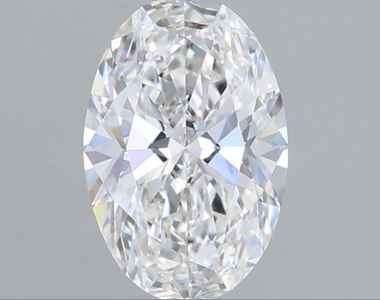 1 CT Oval Lab Grown Diamond For Engagement Ring
