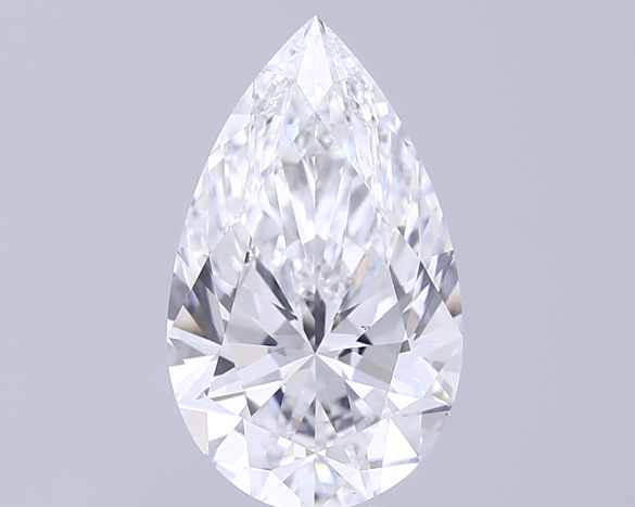 4 CT Pear Lab Grown Diamond For Engagement Ring