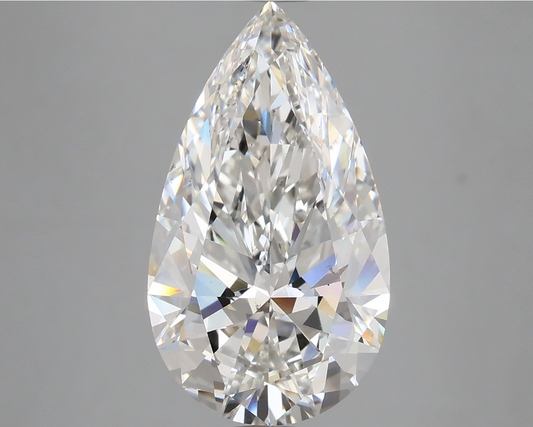 4.50 CT Pear Lab Grown Diamond For Engagement Ring