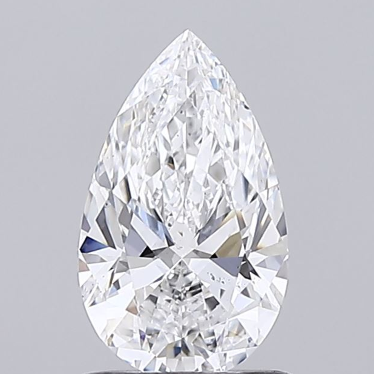 1 CT Pear Lab Grown Diamond For Engagement Ring
