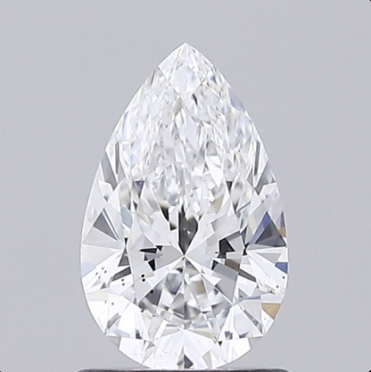 1 CT Pear Lab Grown Diamond For Engagement Ring