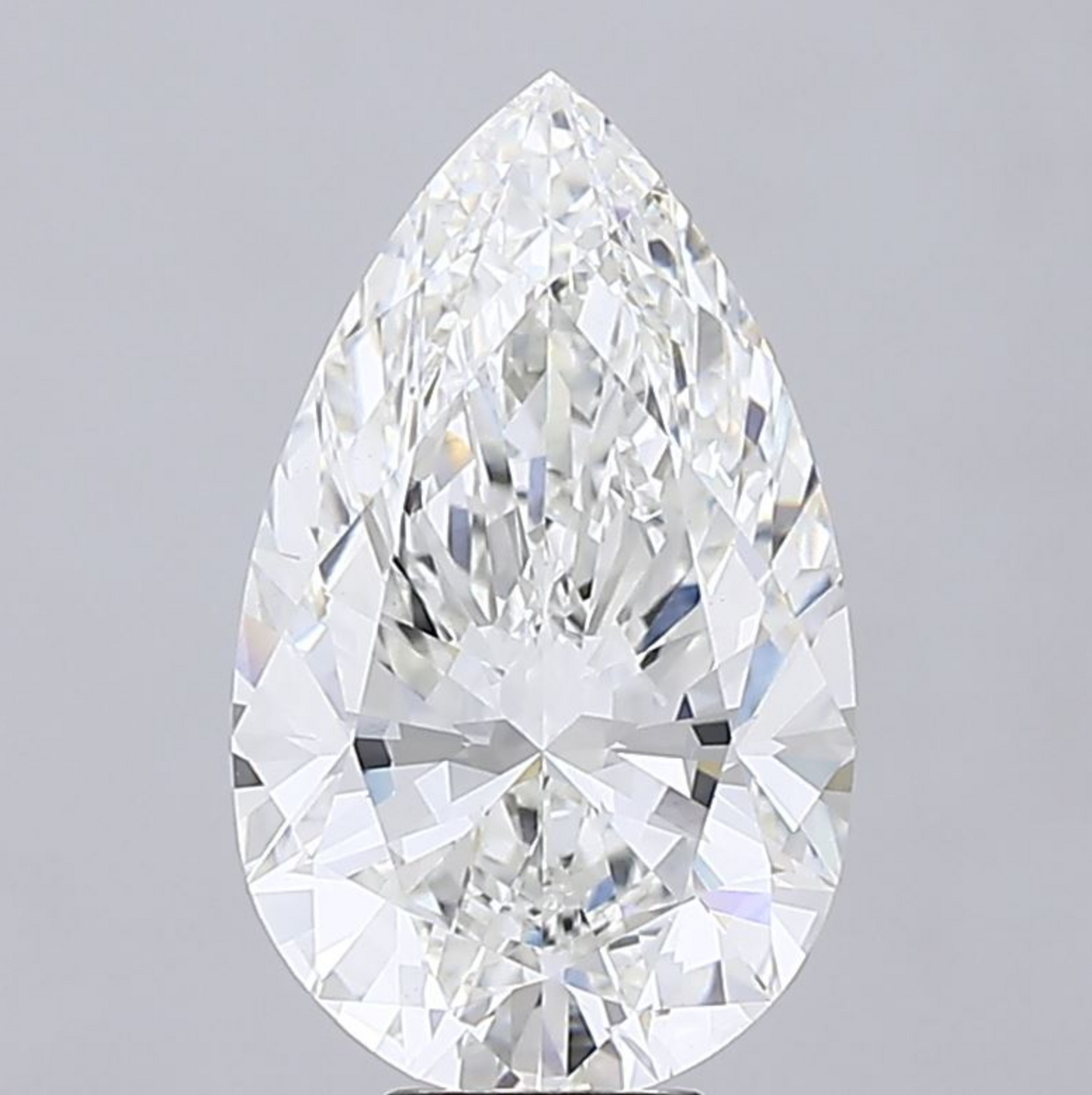 10 CT Pear Lab Grown Diamond For Engagement Ring