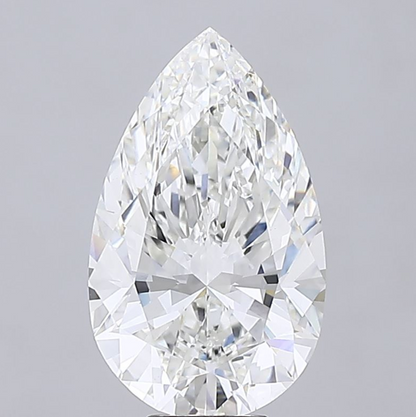 10 CT Pear Lab Grown Diamond For Engagement Ring