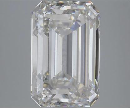 6.50 CT Emerald Cut Lab Grown Diamond For Engagement Ring