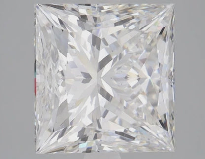 5 CT Princess Cut  Lab Grown Diamond For Engagement Ring