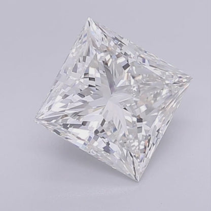 4 CT Princess Cut Lab Grown Diamond For Engagement Ring