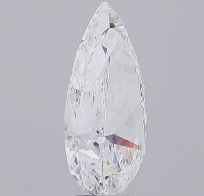 7 CT Pear Lab Grown Diamond For Engagement Dimond