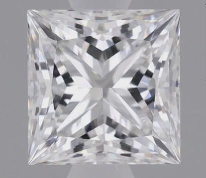 1 CT Princess Cut Lab Grown Diamond For Engagement Ring