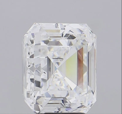 7 CT Asscher Cut Lab Grown Diamond For Engagement Ring