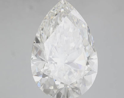 8 CT Pear Shape Lab Grown Diamond For Engagement Ring