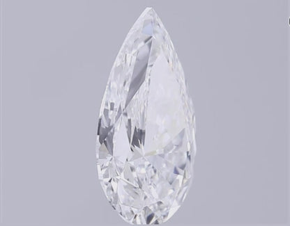 4 CT Pear Lab Grown Diamond For Engagement Ring