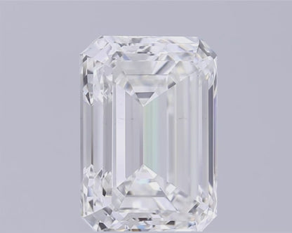 8 CT Emerald Cut Lab Grown Diamond For Engagement Ring