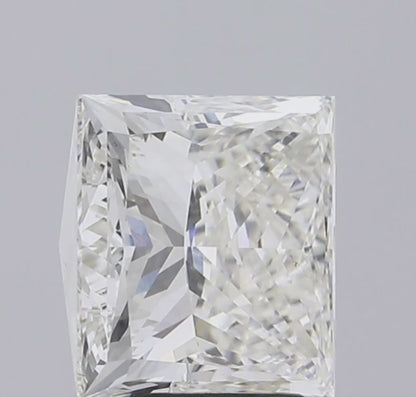 4.50 CT Princess Cut Lab Grown Diamond For Engagement Ring