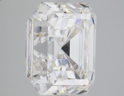 8 CT Asscher Cut Lab Grown Diamond For Engagement Ring