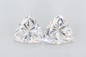 2 Carat  Trilliant Cut  Lab Grown Diamond Pair For Earrings